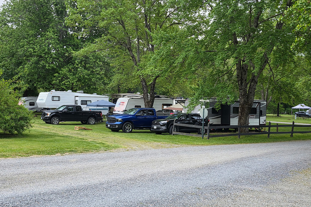 RV trailer site