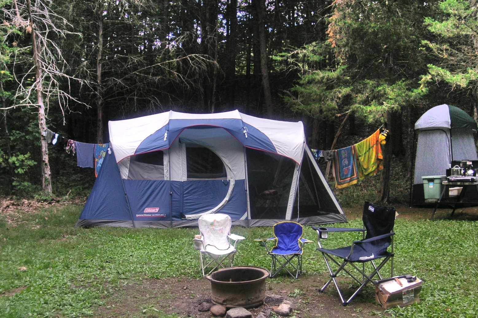 Tent site